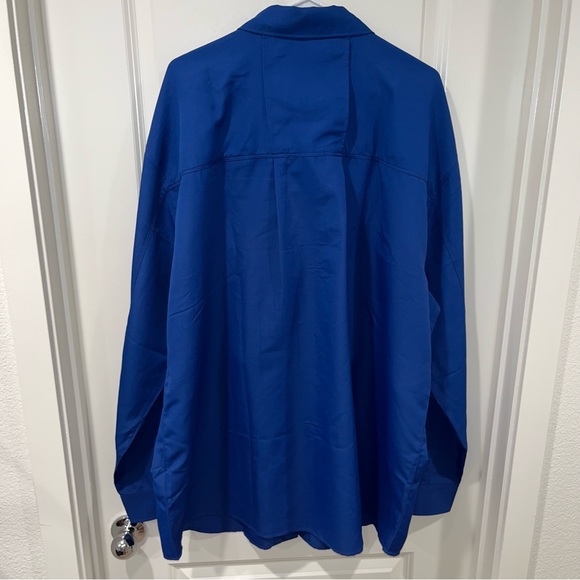 Blackhawk! Men's size 3XL Blue Tac Convertible Long Sleeve Shirt Button Up - Picture 3 of 3